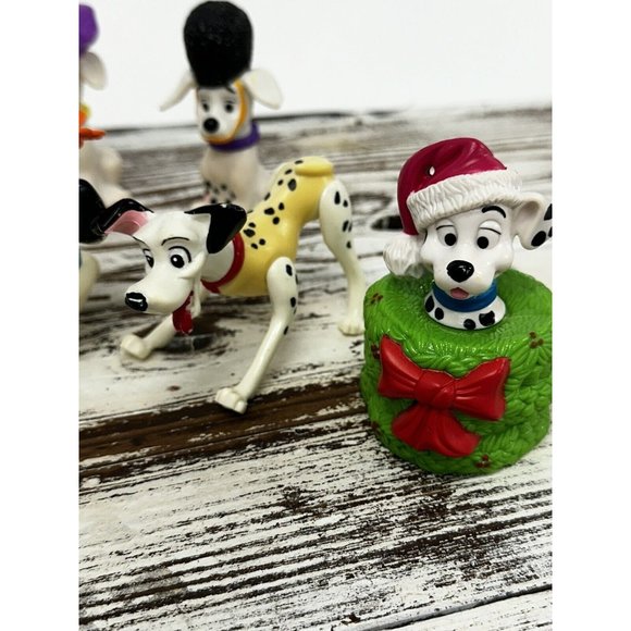 Lot Of 13 101 Dalmatians Disney Plastic Figures Toys Cake Toppers Dogs 90’s - Picture 7 of 12